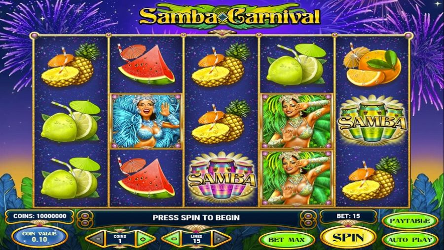Samba Carnival Slot Eng - bwin
