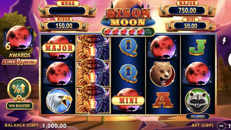Bison Moon Slot End - bwin