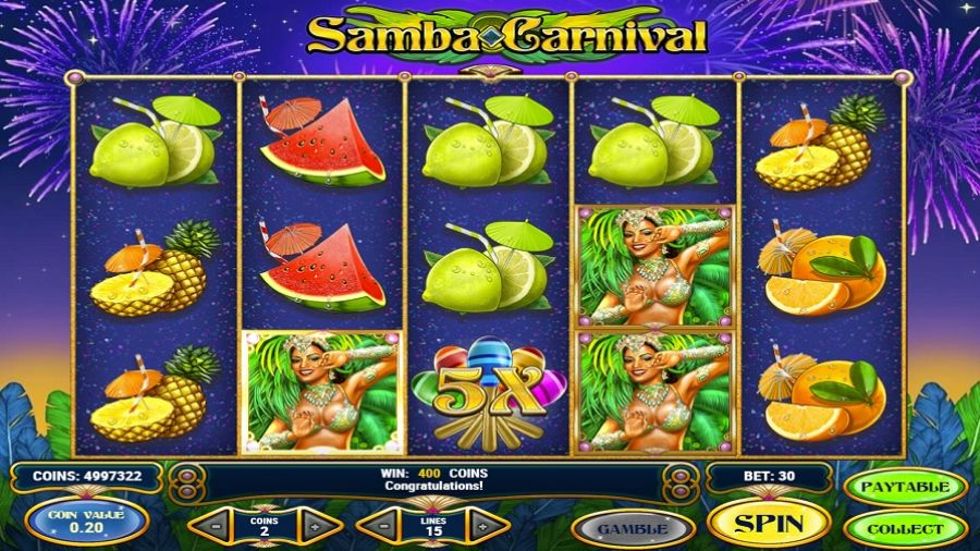 Samba Carnival Bonus Eng - bwin