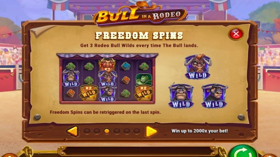 Bull In A Rodeo Feature Symbols - bwin