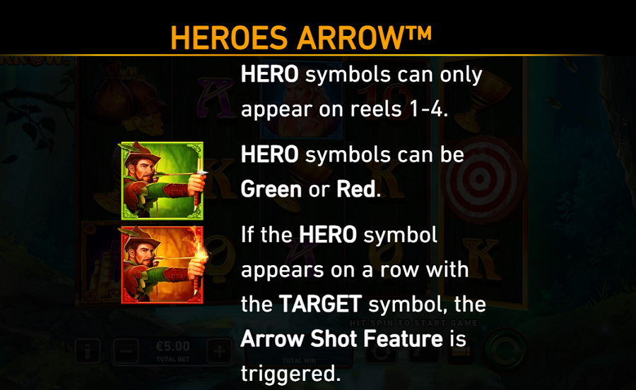 Heroes Arrow Feature Symbols 1 - bwin