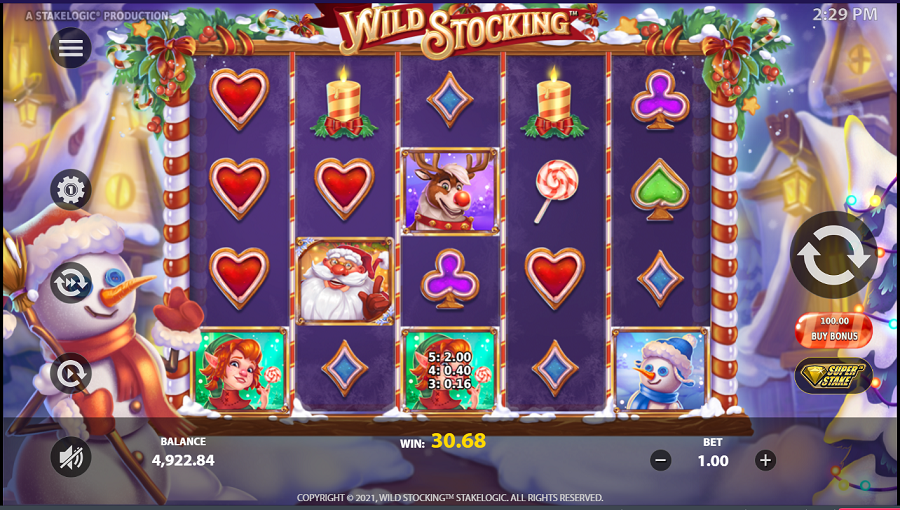 Wild Stocking Bonus 2 - bwin