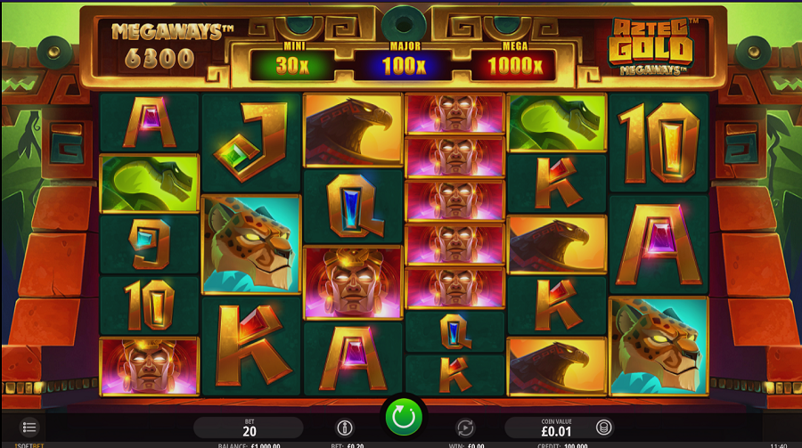 Aztec Gold Megaways Slot - bwin-ca