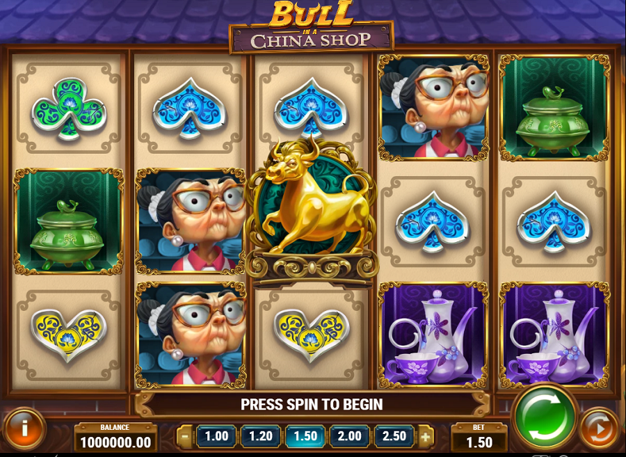 Bull In A China Shop Slot - bwin
