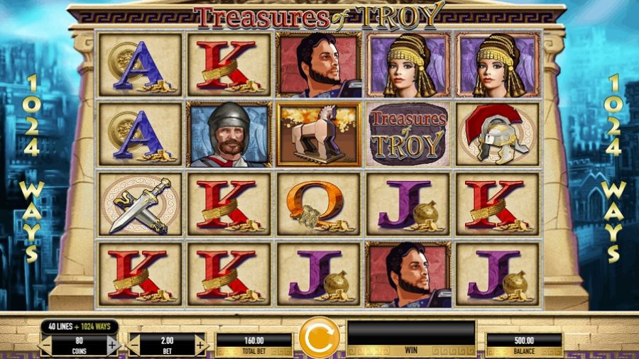 Treasures Of Troy Slot Eng - bwin