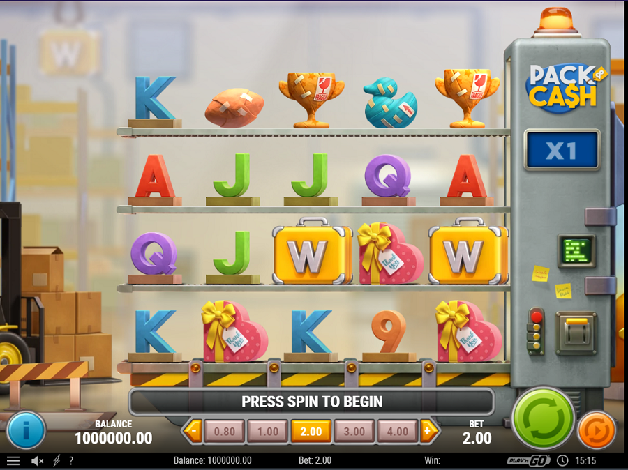 Pack And Cash Slot - bwin