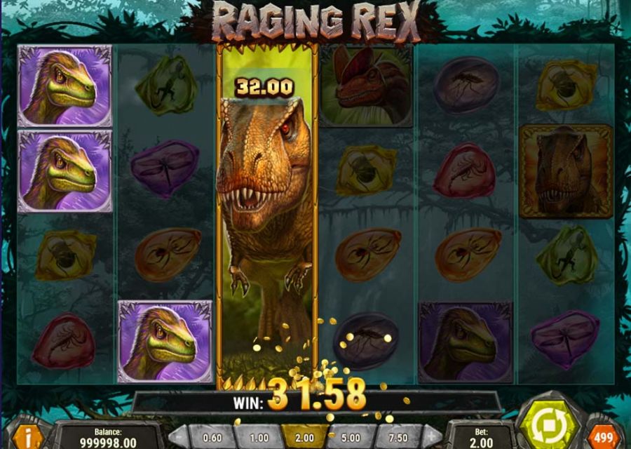 Raging Rex Win - bwin