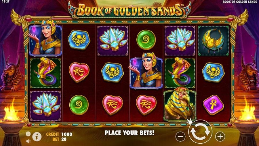 Book Of Golden Sands New Slot En - bwin