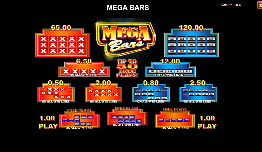 Mega Bars Feature Symbols - bwin