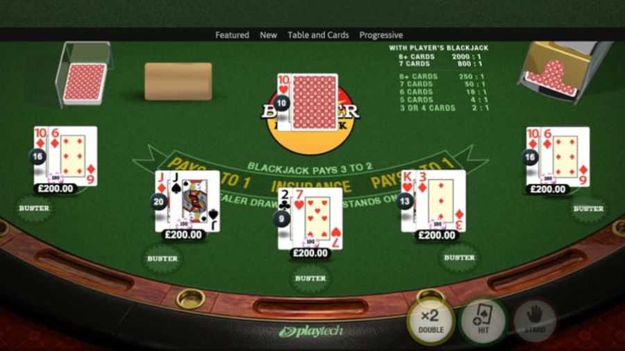 Jackpot Blackjack Buster Online
