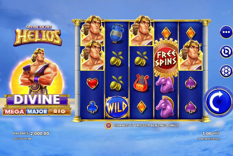 Divine Riches Helios Online Slot - bwin