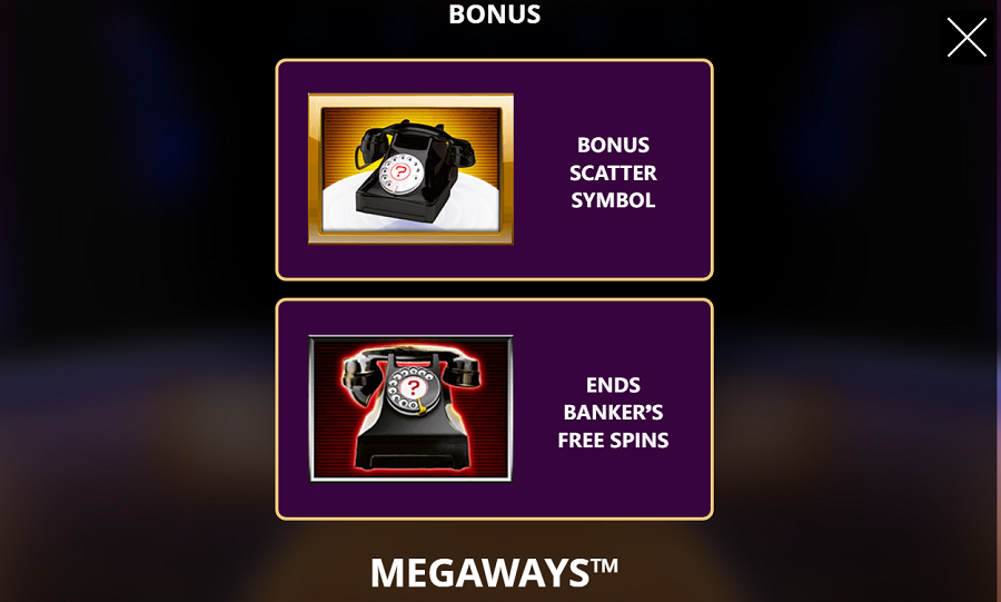 Deal Or No Deal Bankers Riches Megaways Feature Symbols - bwin-ca