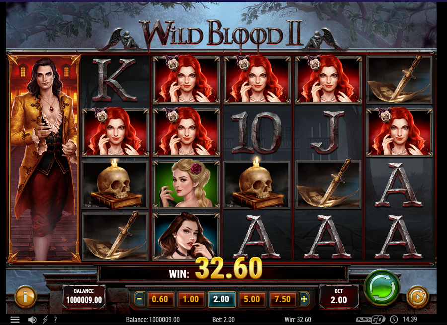 Wild Blood 2 Bonus - bwin