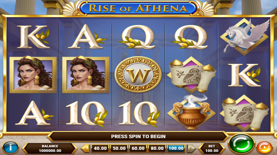 Rise Of Athena Slot Eng - bwin